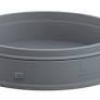 Werma Maxi adapter floor mount, grey, 120 x 27mm Werma