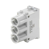 Weidmuller Pneumatic module, male/female, 3-pole, 8 bar Weidmuller