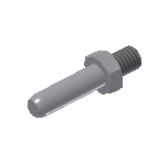 Staubli S8/M8-41 Threaded pin, M8, 41 x 10mm