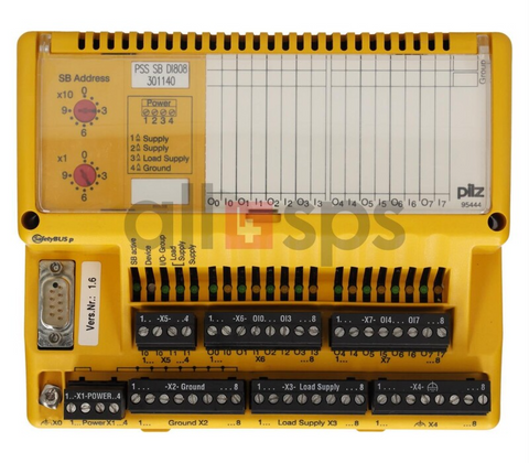 Pilz Safetybus I/O Block, 2 dual pole