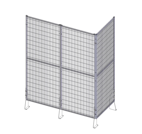 Troax Kit 3-hole angle, 10pcs