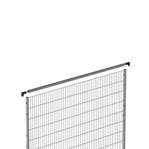 Troax UR/ST20 Cut profile, grey RAL 9005, (L) 962mm