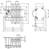 Siemens Switch disconnector Siemens Switch disconnector, front operating mechanism, size 1, 3-pole, 63AA, Size 1, 3-pole Front operating mechanism left