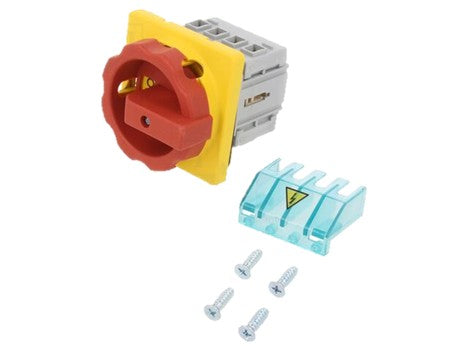 Siemens Switch disconnector, red/yellow, 3-pole, 7.5kW, 16A
