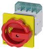 Siemens Sentron Switch disconnector, 3-pole, front mount, 16A