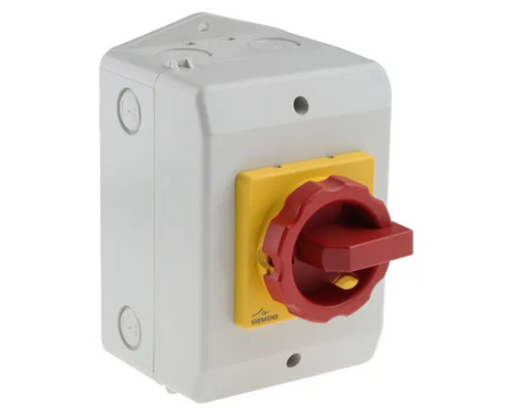 Siemens Sentron, Switch disconnector, emergency switch-off