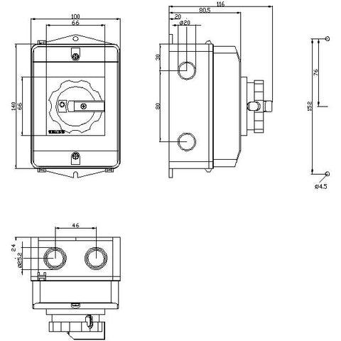 Siemens Sentron, Switch disconnector, emergency switch-off