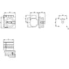 Siemens Sentron 3LD Switch disconnector, front panel, 4-pole, 25A