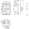 Siemens Sentron Switch disconnector, main switch, 1NC+1NO, 3-pole