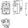 Siemens Sentron Switch disconnector 3LD, EMG off switch, 3- pole, 25A