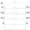 Siemens Switch disconnector, 4-pole, 63A max and fuse current