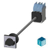 Siemens Load disconnector 3LD3, 3-pole, 25A main switch