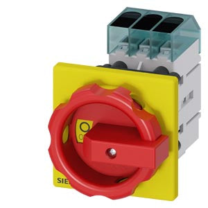 Siemens Load disconnector, main switch 3-pole, 400V, 18.5kW, 40A
