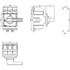 Siemens Switch disconnector, 3-pole, 100A max current, 100A fuse current