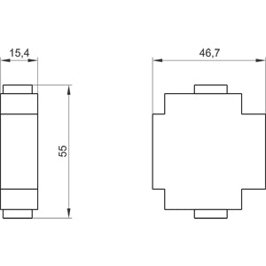 Siemens Neutral conductor, leading switching for front mounting