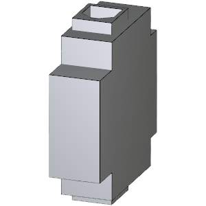 Siemens Neutral conductor, leading switching for front mounting