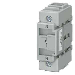 Siemens Neutral conductor, leading switching for front mounting