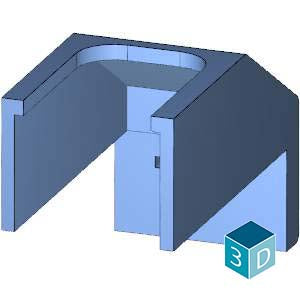 Siemens Terminal cover, 1-pole for 100A and 125A
