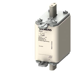Siemens Fuse element, front indicator, live grip lugs, 125A Siemens