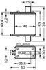 Siemens SITOR Fuse link w/ blade contacts, NH00, 100A, gS, 690VAC, 250VDC