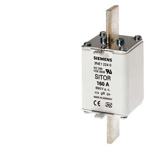 Siemens Sitor Fuse link, with blade contacts, NH1, 250V, 160A