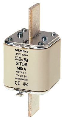 Siemens Sitor Fuse link w/ blade contacts, NH3, 690V, 560A