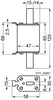 Siemens SITOR Fuse link with blade contacts, front indicator, NH0, 80A, 1000V, 440V