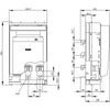 Siemens Sentron Fuse switch disconnector, NH1, 3-pole, 250A