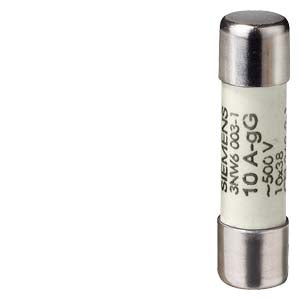 Siemens Sentron Fuse link, cylindrical, 10x38, gG, 500V, 10A