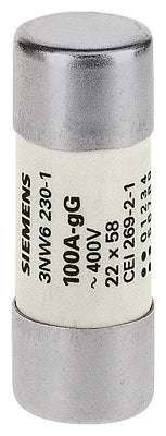 Siemens SENTRON Fuse link, cylindrical, 22x58mm, 690V, 50A