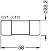 Siemens SENTRON Fuse link, cylindrical, 22x58mm, 690V, 50A