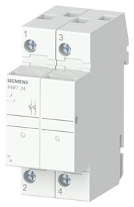 Siemens Sentron Cylindrical fuse holder, LED signal detector, 2-pole, 32A, 690VAC