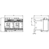 Siemens Reversing contactor assembly, 4kW, 9A, 24VDC