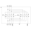 Siemens Reversing contactor assembly, 4kW, 9A, 24VDC