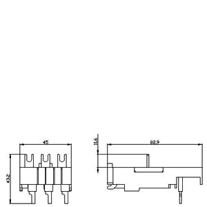 Siemens Link module for screw terminal electrical/mechanical