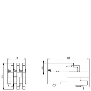 Siemens Link module, spring, electrical and mechanical