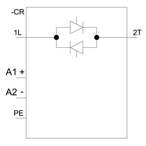 Siemens Solid-state contactor, 1-phase, screw, 24VDC, 2A