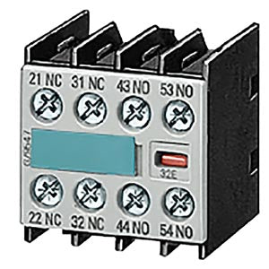 Siemens Auxiliary switch block, 2NO+2NC, 4-pole, screw Siemens