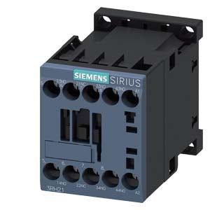 Siemens Contactor relay, size S00, screw, 3NO + 1NC, 110VAC
