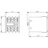 Siemens Auxiliary switch, front mount, 2NO + 2NC