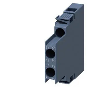 Siemens Auxiliary switch lateral, screw, 2NC current path