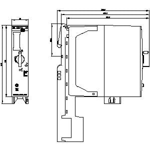 Siemens Reversing starter, electronic switching, 0.25kW/400V, 0.3 - 1A