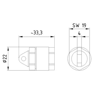 Siemens Cable termination piece, sealing of open cable ends