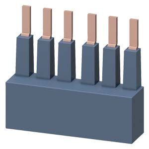 Siemens Busbar for 2 motor starters, 3-phase, 22.5mm spacing