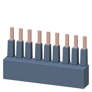 Siemens Busbar for 3 motor starters, 3-phase, 22.5mm spacing