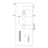 Siemens Thermistor motor protection relay, compact, screw, 1 c/o