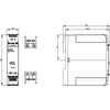Siemens Thermistor motor protection relay, screw, 2 c/o, 24VAC/DC