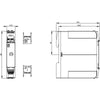 Siemens Timing relay, electronic slow-operating 1 change-over contact, 1 time range 1.5...30 s 12-240 V AC/DC at 50/60 Hz AC with LED, Screw terminal