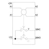 Siemens Timing relay with star-delta (wye-delta) function, 2NO