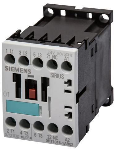 Siemens Power contactor, screw, 3-pole, size S00, 3kW, 7A Siemens